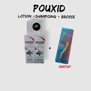 💫POUXID. (Lotion+Shampoing+brosse gratuit)