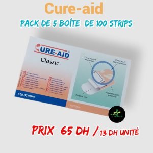 💫PANSEMENT CLASSIC. cure-aid [pack de 5 boîtes](19x72cm).