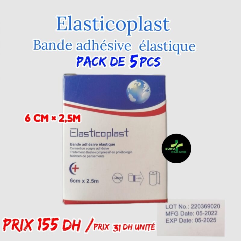 ELASTICOPLAST 6 CM * 2.5 M