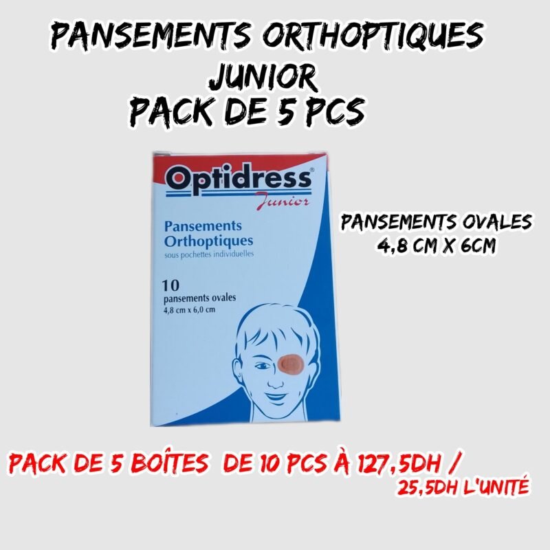 optidress junior[pack de 5 boîte]