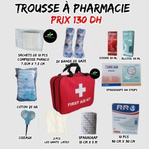 💫TROUSSE À  PHARMACIE [REMPLIE]/130dh.