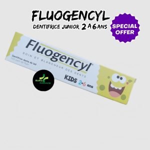 💫FLUOGENCYL. SION/BLANCHEUR. DENTIFRICE.Junior 2-6ans.