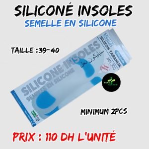 💫SEMELLE EN SILICONE taille 39-40