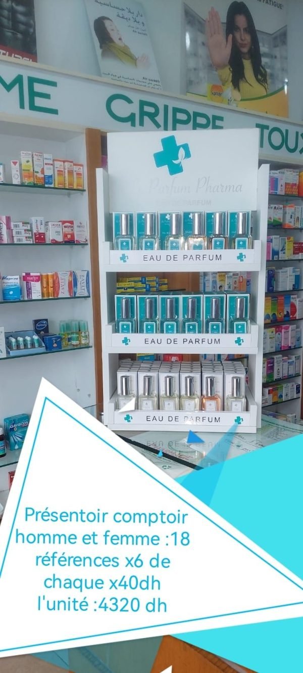 💫Le Parfum Pharma. [présentoir comptoir :Flacon de 30 ml].(18 Références) – Image 2