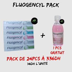 💫DENTIFRICE FLUOGENCYL [pack de 24pcs + un Bain Bouche gratuit]./Offre limitée.
