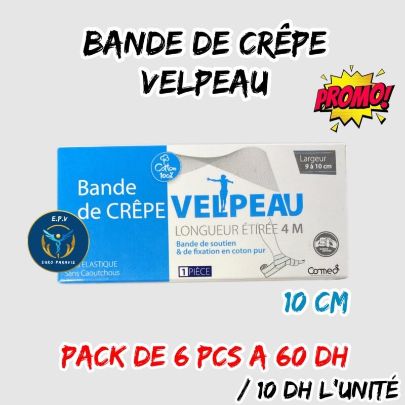 💫 BANDE DE CRÊPES  VELPEAU (10 cm) [pack de 6pcs]