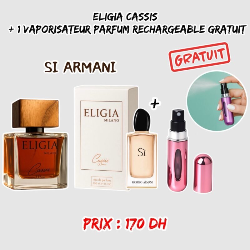 PARFUM ELIGIA CASSIS FEMME