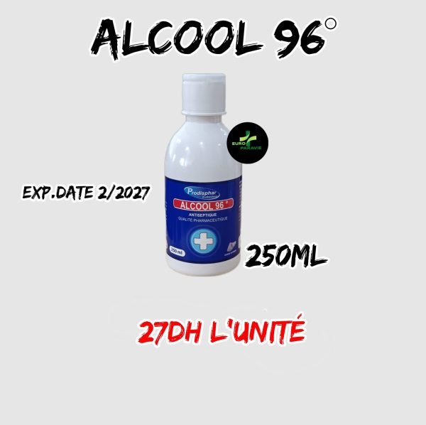 💫ALCOOL 96°. 250ml (PRODIPHAR).