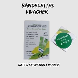 💫Bandelettes. Vivachek (25U)(Exp: 03/25)