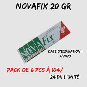 💫NOVAFIX 20g [pack de 6 pcs].24 dh u.