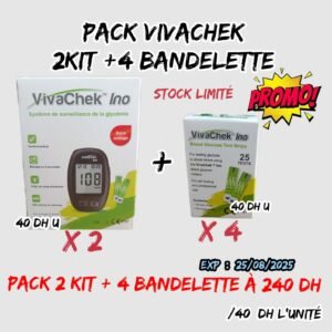 💫VIVACHEK [pack mixte].(2 kit +4 Bandelette)