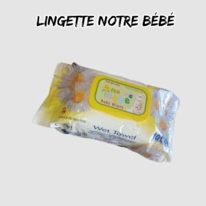 💫Lingette Notre Bébé [pack 2pcs ] (100 Lingette) /15 dh l'unité.