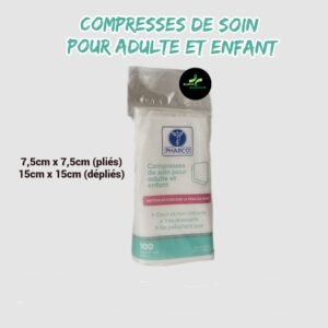 💫COMPRESSÉS De SOIN[pack de 4 boîte] 30 dh l'unité.