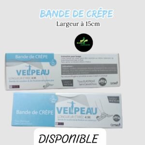 💫 Bande De Crêpe 15cm [Pack de 6 pcs]