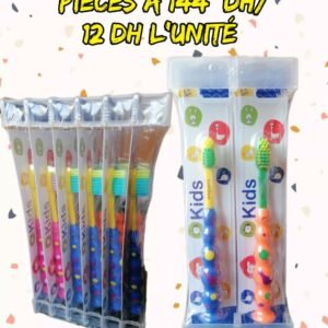 💫BROSSE CONFIDENT Enfant(Présentoir Kids:12 pcs)/12 dh u.