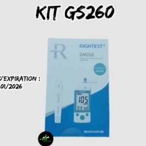 💫KIT GS 260 Bionime.-Offre limitée / 35 dh.