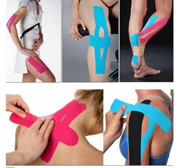 💫BANDE DE KINESIOLOGIE LASTO PLAST (5m/5cm) .
Soutien des blessures sportives. – Image 2