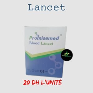 💫LANCET  Bleu PromiseMed. (Boîte de 100pcs)/20dh u.