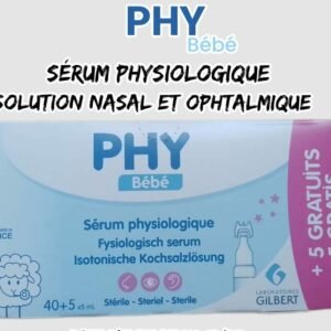 💫PHY. SÉRUM PHYSIOLOGIQUE. 1 boîte de 40 pcs+5 gratuit à 60 DH