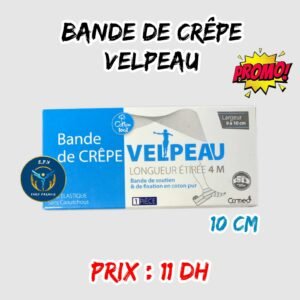 💫BANDE DE CRÊPE VELPEAU. (10 cm*4m)