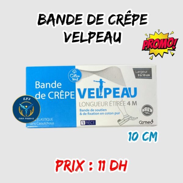 💫BANDE DE CRÊPE VELPEAU. (10 cm*4m)
