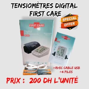 💫TENSIOMÈTRES DIGITAL. FIRST CARE.(avec cable usb+ 4 piles).