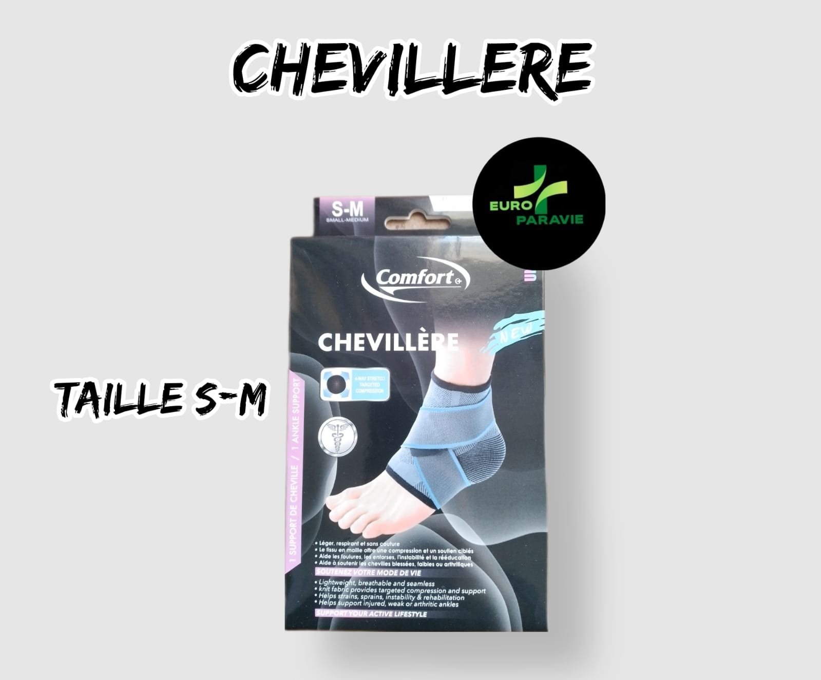 CHEVILLĂRE COMFORT S - M