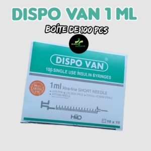 💫SERINGUE DISPO VAN (1 ml) . boîte de 100 pcs.