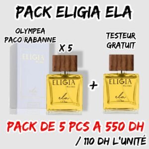 💫PACK ELIGIA ELA ( 5 flacon +1 TESTEUR DE 100 ml gratuit)/  promo.