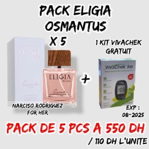 💫PACK ELIGIA OSMANTUS 5 PCS + 1 KIT VIVACHEK GRATUIT. Promo :stock limité.