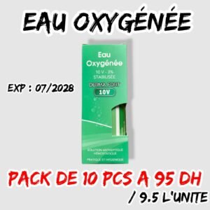 💫EAU OXYGÉNÉE. Pack de 10 pièces. /9.5 u.