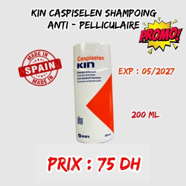 KIN CASPISELEN SHAMPOING ANTI-PELLICULAIRE 200 ml