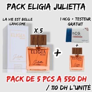 💫PACK ELIGIA JULIETTA (5 PCS + 1 HCG GRATUIT + TESTEUR GRATUIT). stock limité.