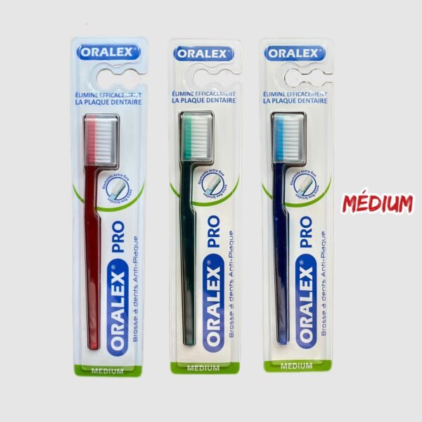 PRESENTOIR BROSSE A DENTS ORALEX PRO MEDIUM  18 pcs – Image 2