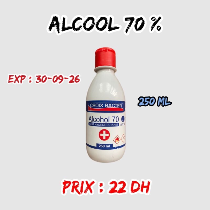 ALCOOL 70 ° 250 ML
