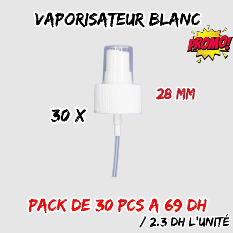 VAPORISATEUR BLANC SPRAY
