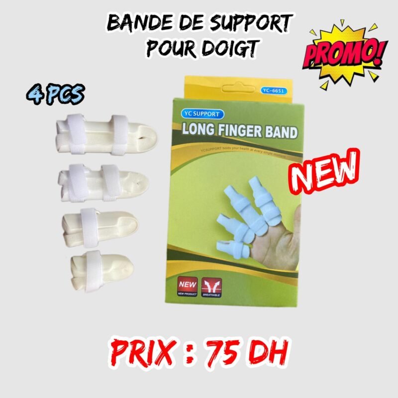 BANDE DE SUPPORT POUR DOIGT