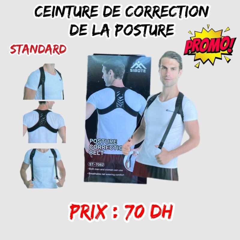 CEINTURE DE CORRECTION DE LA POSTURE