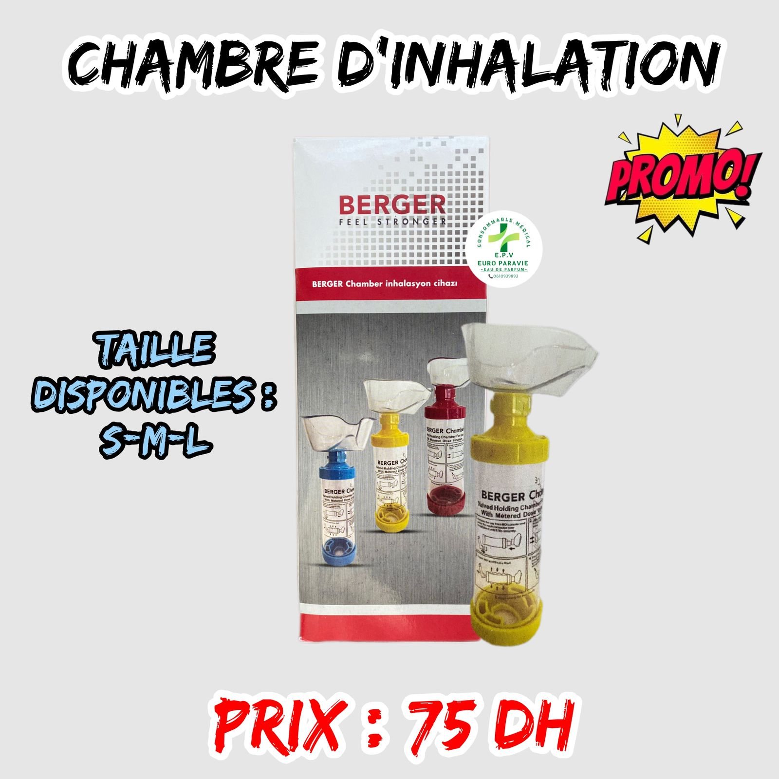 CHAMBRE D’INHALATION