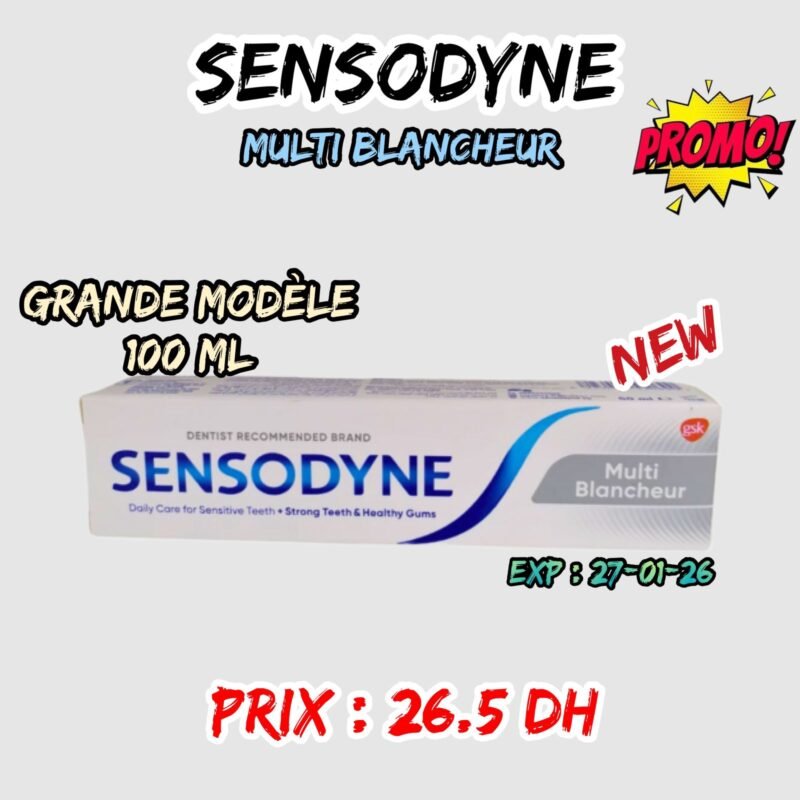 SENSODYNE MULTI BLANCHEUR 100 ml