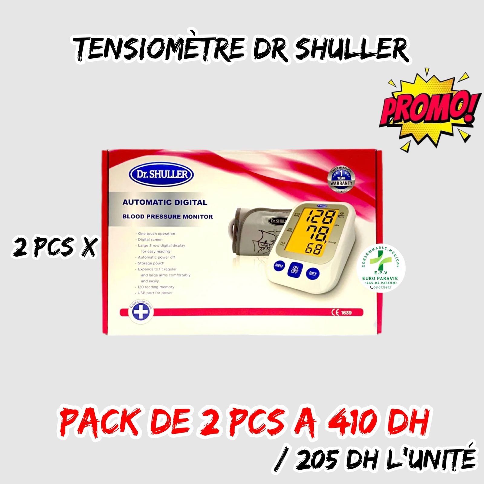 TENSIOMETRE DR SHULLER