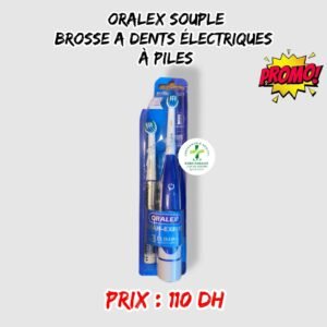 ORALEX SOUPLE BROSSE A DENTS ELECTRIQUES A PILES