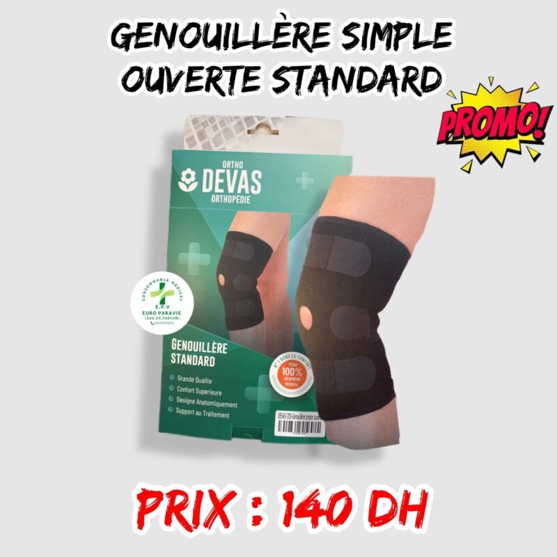 GENOUILLERE SIMPLE OUVERTE STANDARD