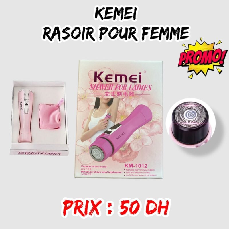 KEMEI RASOIR POUR FEMME