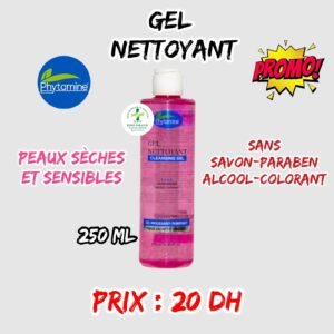 GEL NETTOYANT PEAUX SECHES ET SENSIBLES 250ML