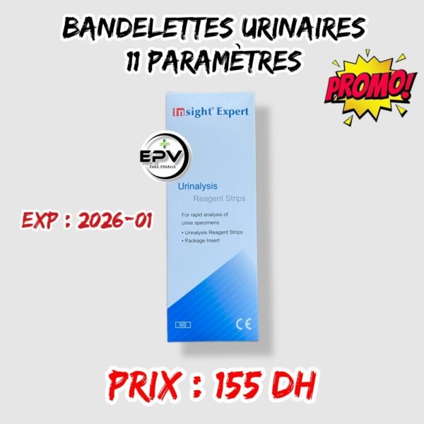 BANDELETTES URINAIRES 11 PARMETRES.