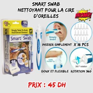 SMART SWAB NETTOYANT POUR LA CIRE D'OREILLES