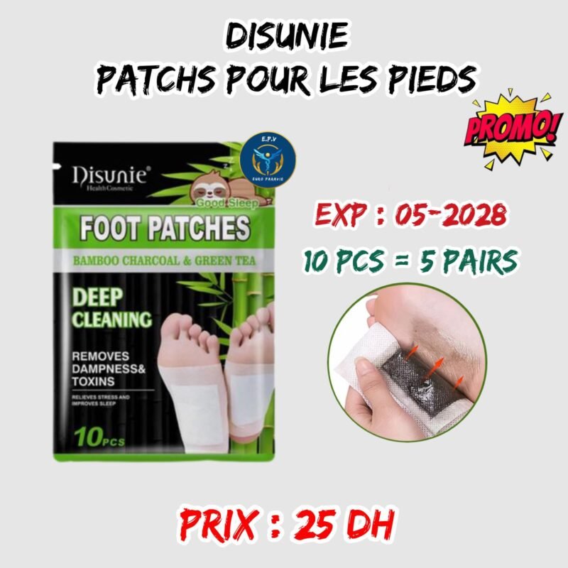 DISUNIE PATCHS POUR LES PIEDS