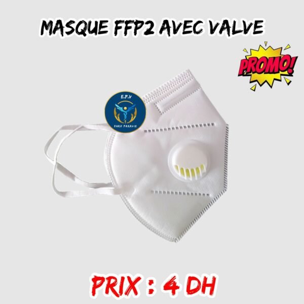 MASQUE FFP2 AVEC VALVE