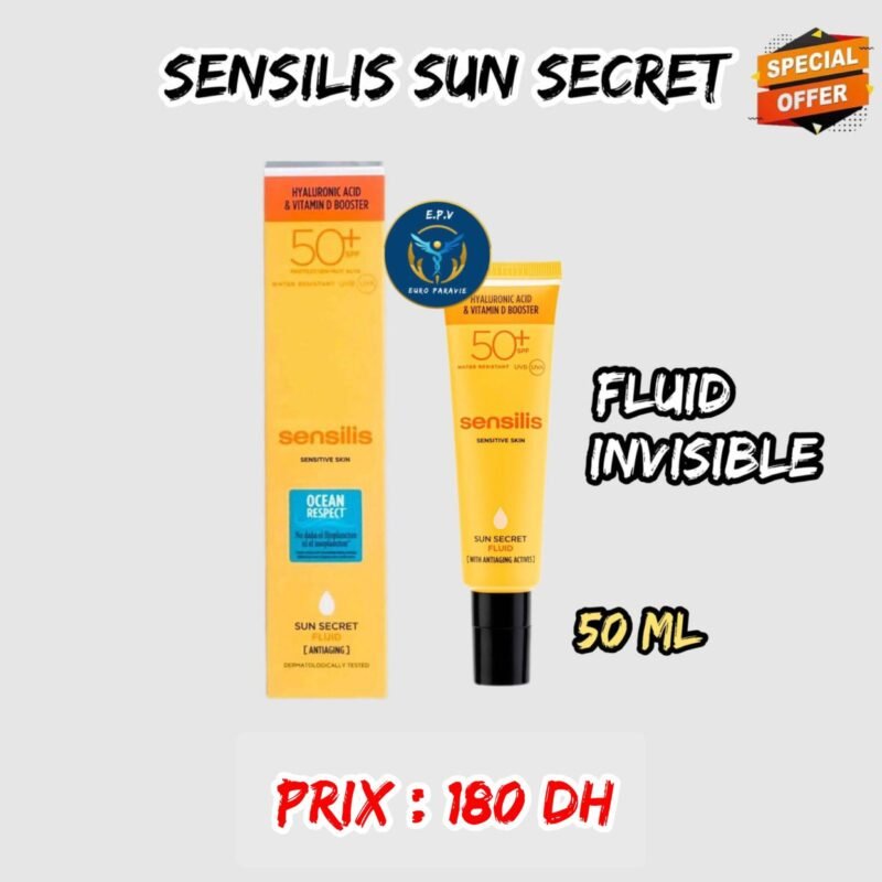 SENSILIS ECRAN INVISIBLE FLUIDE SPF50+ PEAUX SENSIBLES